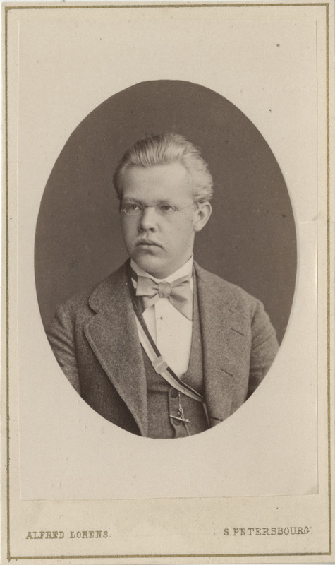 Korporatsioon "Estonia" liige Alexander Eylandt, portreefoto