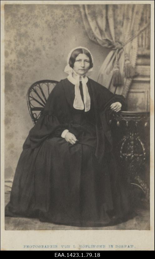 Sophie von Forestier, portreefoto