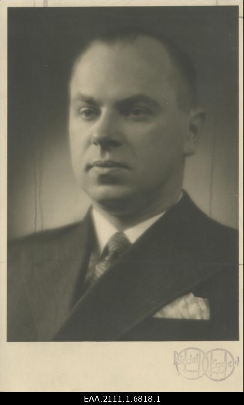 Dr.med. Franz Grant, eesti arstiteadlane, portreefoto