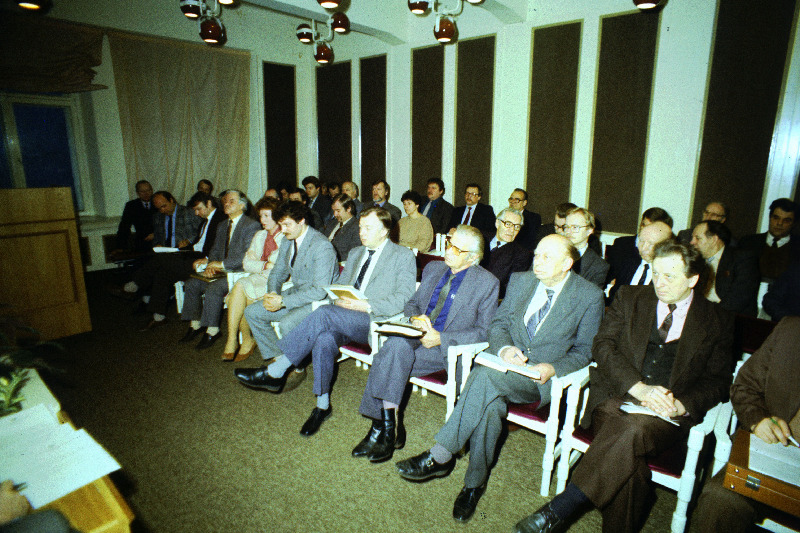 Eesti NSV Agrotööstuskomitee kolleegiumi istung.