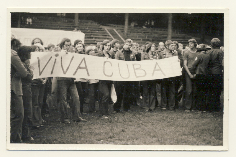 EÜE kokkutulekute, festivalide, spordivõistluste fotod erinevatest aastatest I. Krakovi rühm kokkutulekul