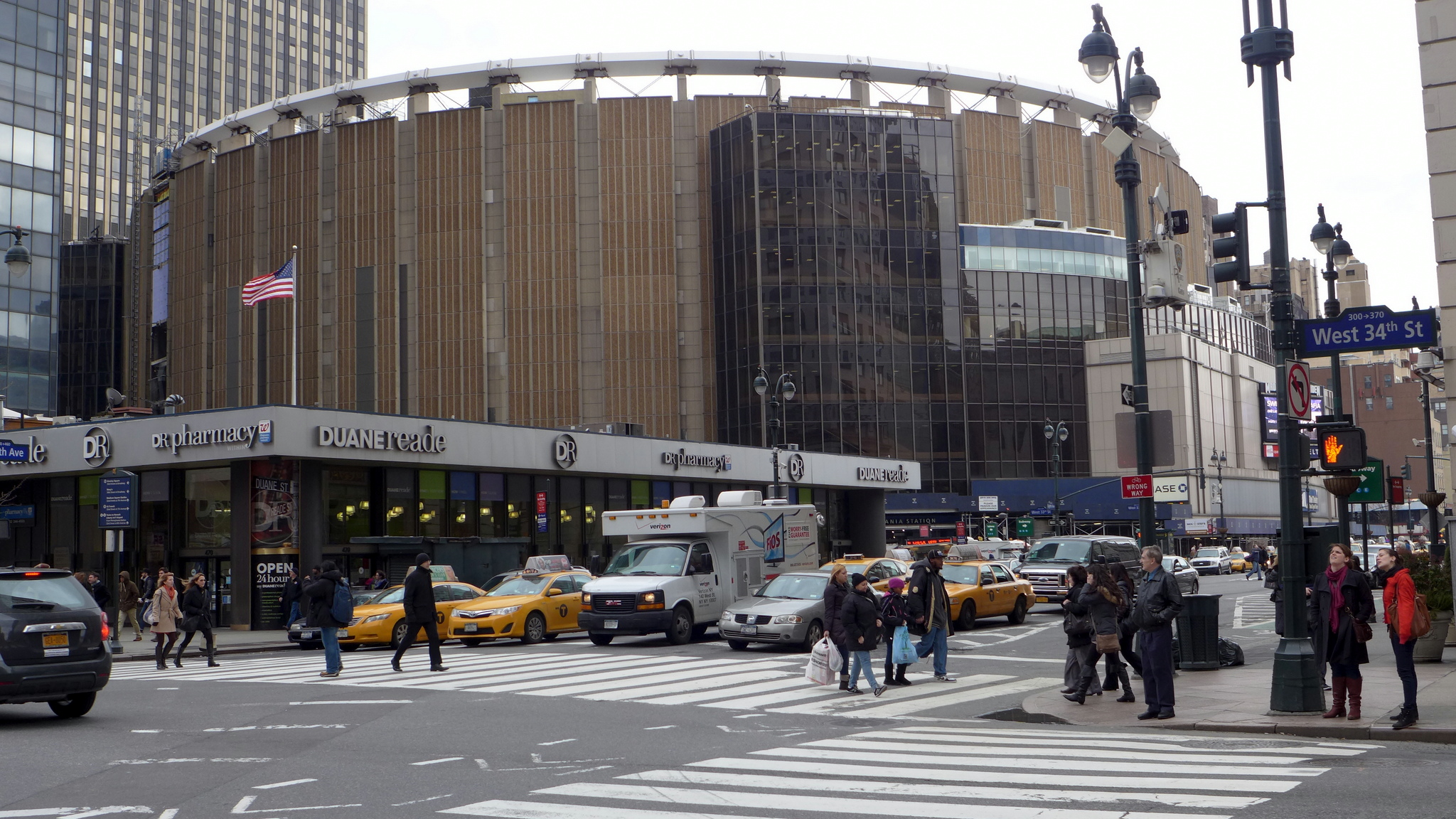 Madison Square Garden, February 2013 - A snapshot of the home of the circus, as well as Ringling Bros.