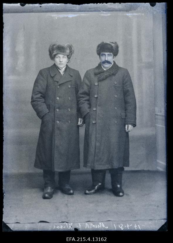 Wisse (Visse, vasakul) ja Mukk.