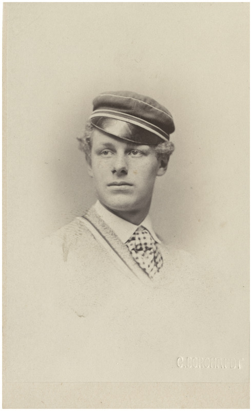 Korporatsiooni "Estonia" liige parun Gottlieb Meyendorff, portreefoto