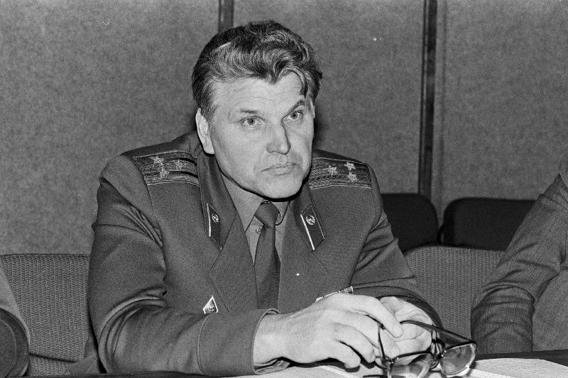 Eesti NSV siseministri asetäitja Viljam Lembinen.