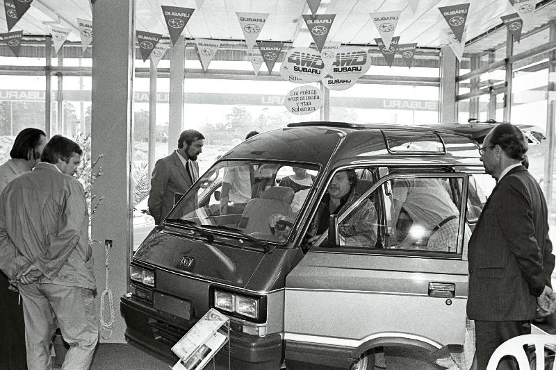 Jaapani firma Subaru müügipunkt Järve autoteenindusjaamas.