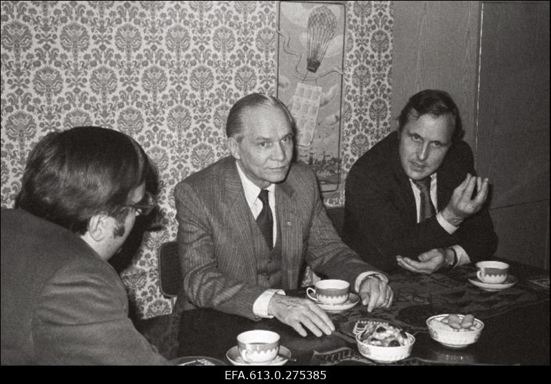 Soome professori külaskäik p-ja pressikeskusse.