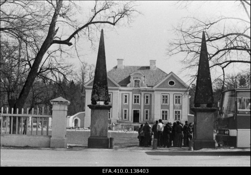 Vaade Palmse mõisale Lahemaa Rahvuspargis.