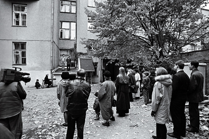 Salong teatri avamine.