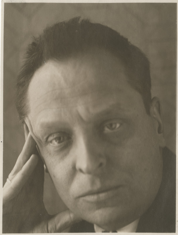 Leonhard (Lennart) Neuman, koorijuht ja helilooja, portreefoto