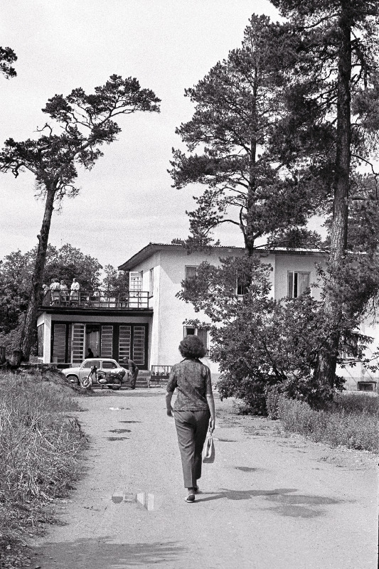 Vaade Laulasmaa puhkekodudele.