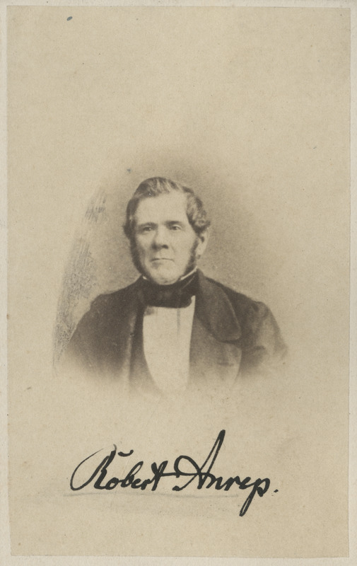 Korporatsiooni "Livonia" vilistlane Robert von Anrep, portreefoto