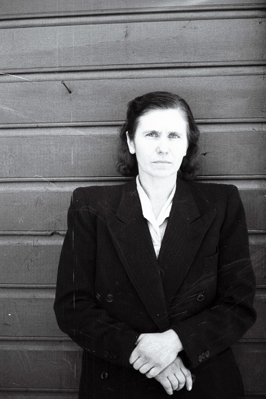 Tasuja kolhoosi lüpsja R. Riismaa.