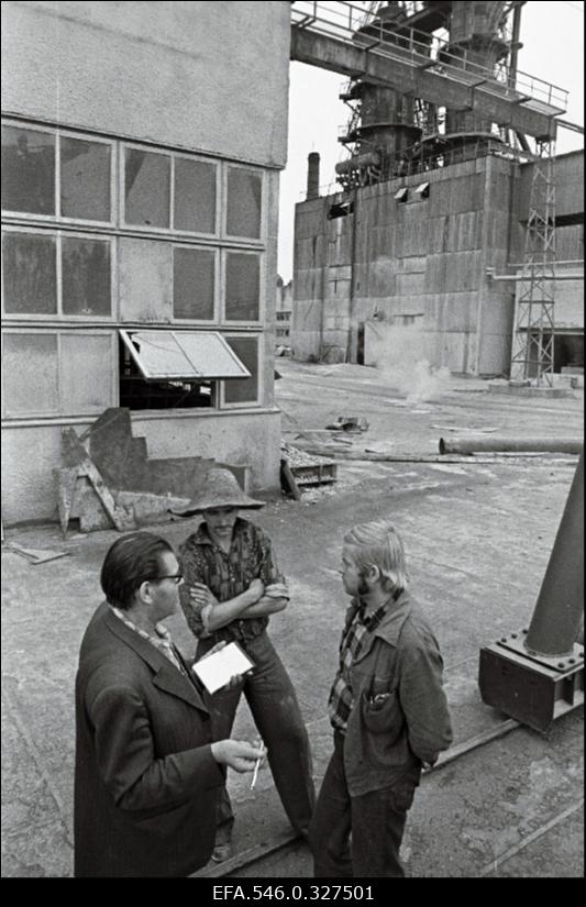 Palivere Ehitusmaterjalide Tehases.