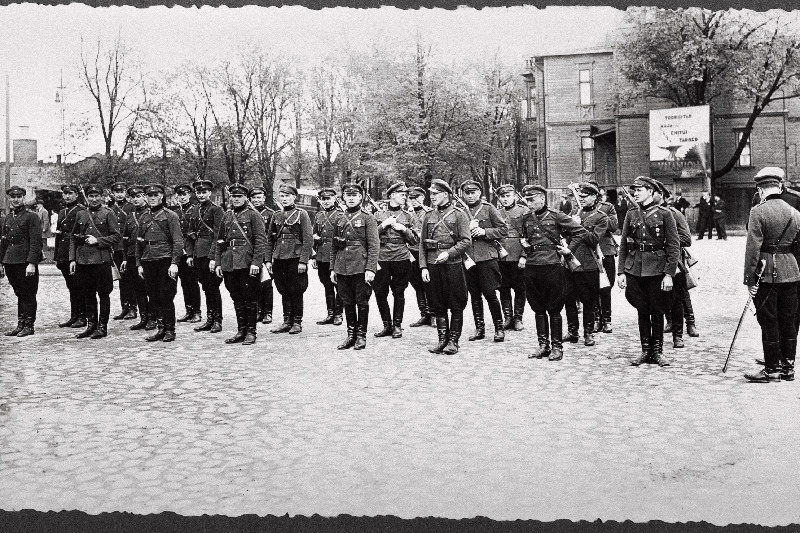 Kaitseliidu Tartu Malev. Suurtükiväe divisjon. Ülevaatused, õppused.