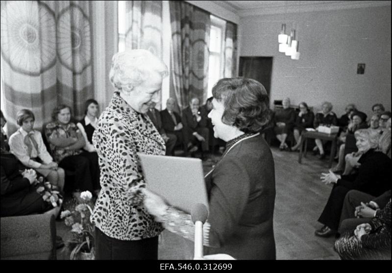 Olga Lauristini juubel.