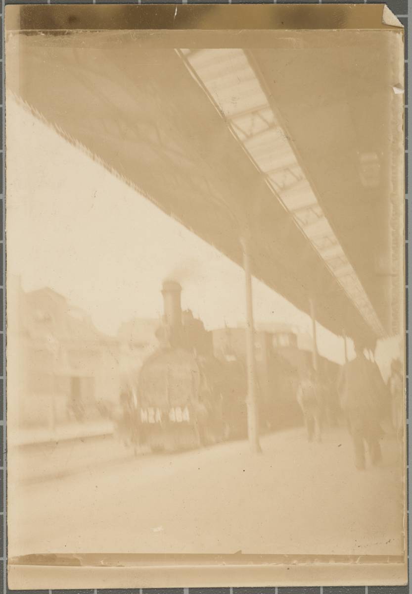[Girona Station] - Arrival of a train station in Girona.