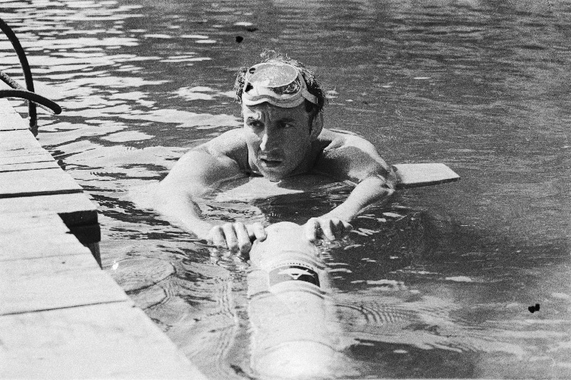 NSV Liidu allveeorienteerumise meistrivõistlustel Viitnas teise koha võitnud tallinlane Anatoli Dalidovitš.
