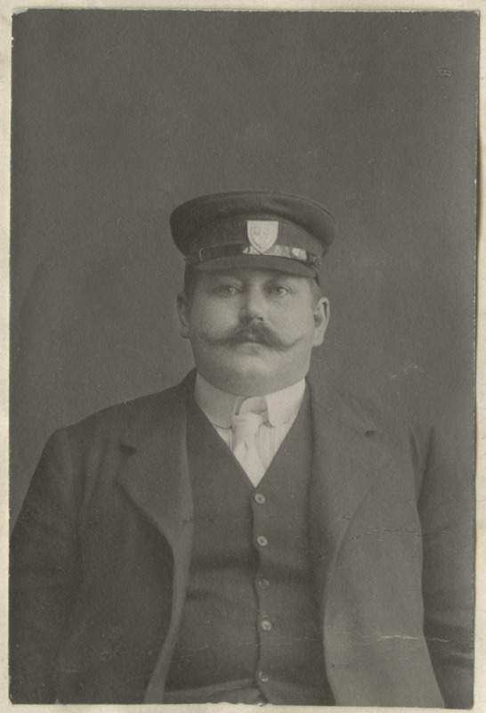 Balti Autoklubi liige William Girard, portreefoto