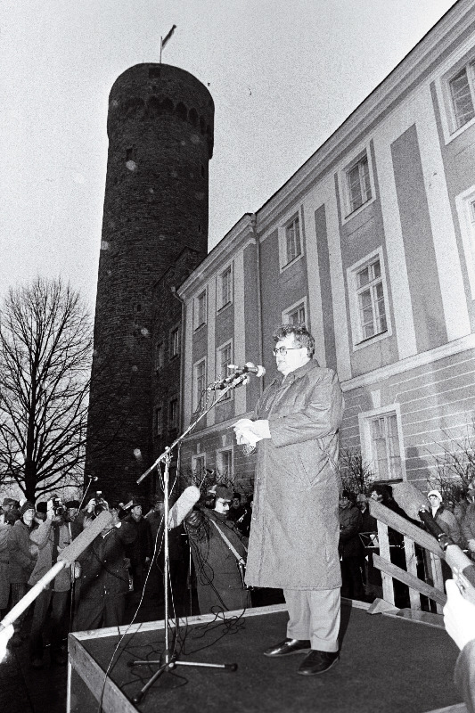 Eesti Vabariigi 73. aastapäev. Kõneleb E. Savisaar.