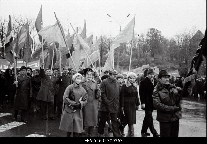 Oktoobripühade paraad.