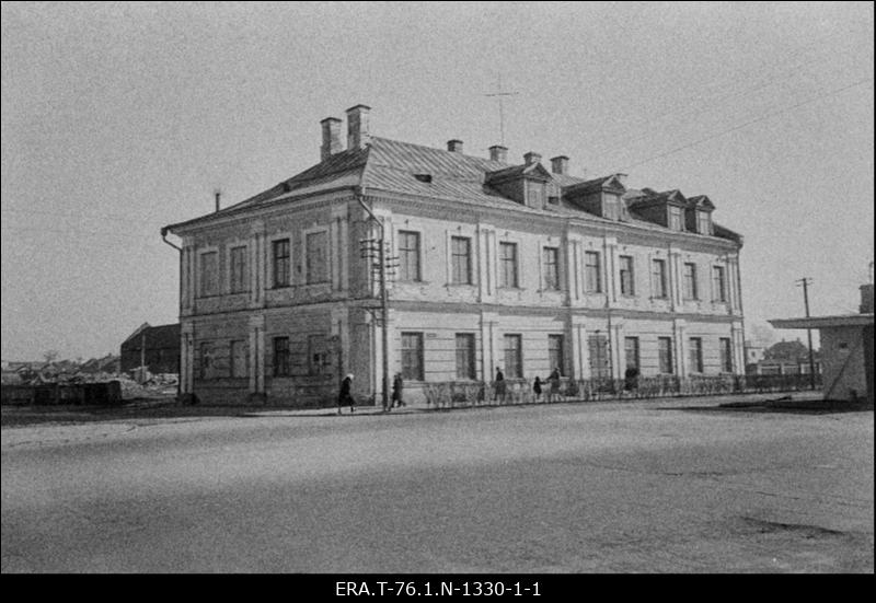 Tartu linn, Narva mnt 23. Vaade hoone esifassaadile.