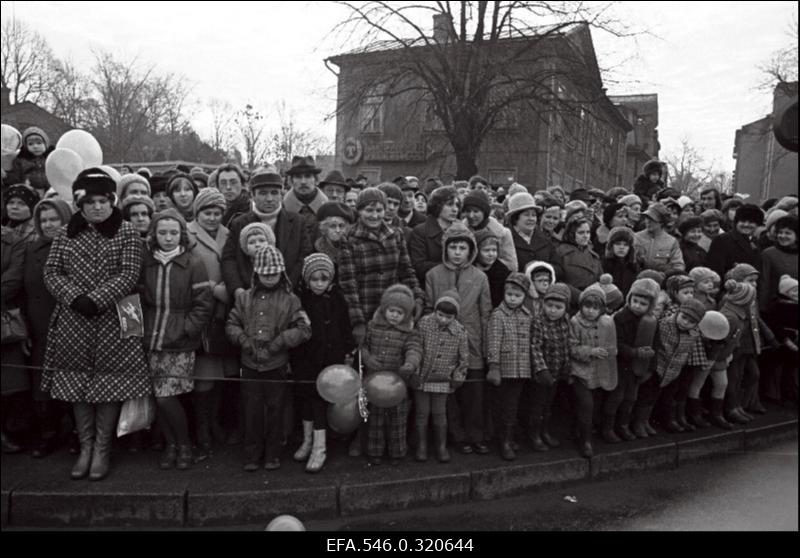 Oktoobridemonstratsioon.