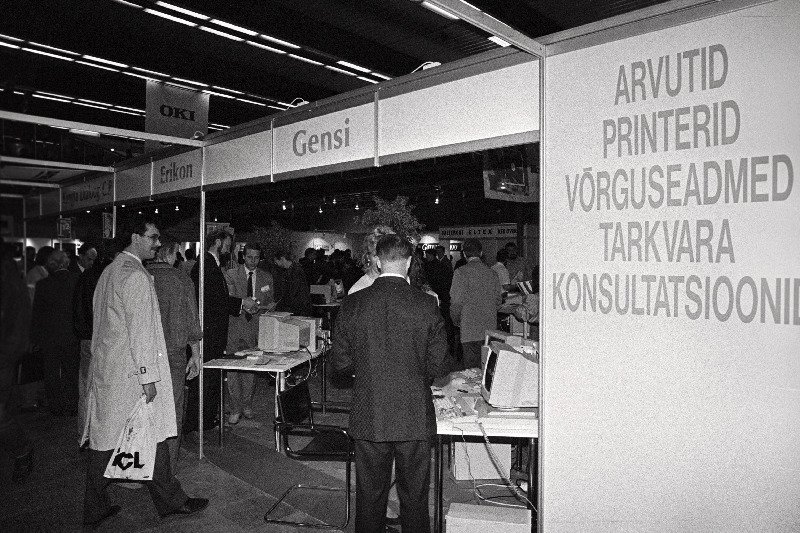 Arvutimess Kompuuter 1993 Eesti Näitustel.