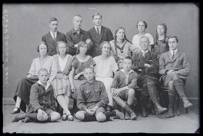 Saksa kooli õpilased.