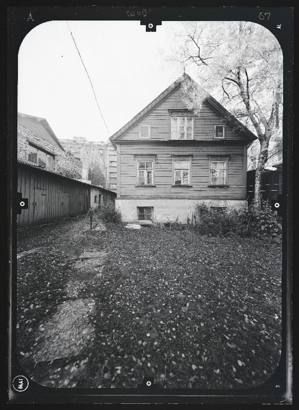 Tallinn, Kvartal 57 B. Fassaadide stereofotogramm-meetriline mõõdistamine.