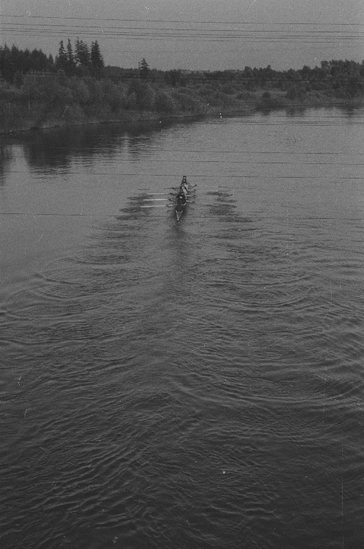 Sõudjate kavadhooaeg Tartus.