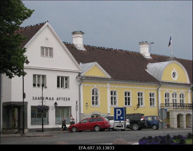 Kuressaare peaväljak.