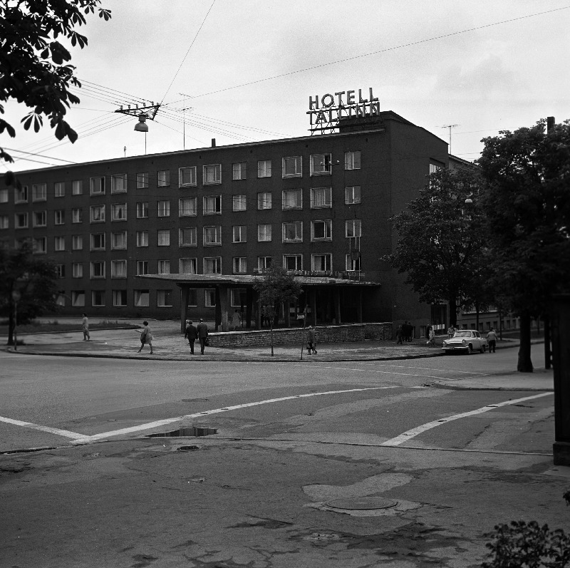 Hotell "Tallinn" välisvaade.