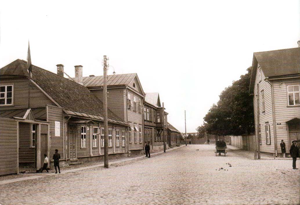 Tartu Jaama tänav, c 1911 - Jaama tänav Tartus