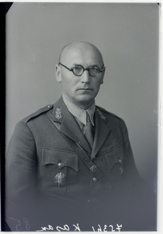 Sõjavägede Staabi koosseisuväline vanemohvitser kolonel Elias (Ilja) Kasak.