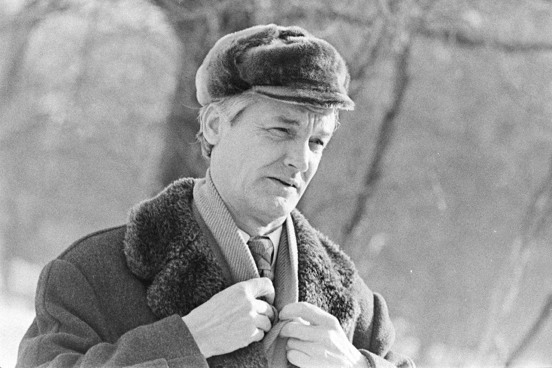 Eesti NSV teeneline kunstnik, V. Kingissepa nimelise TRA Draamateatri näitleja Ervin Abel.