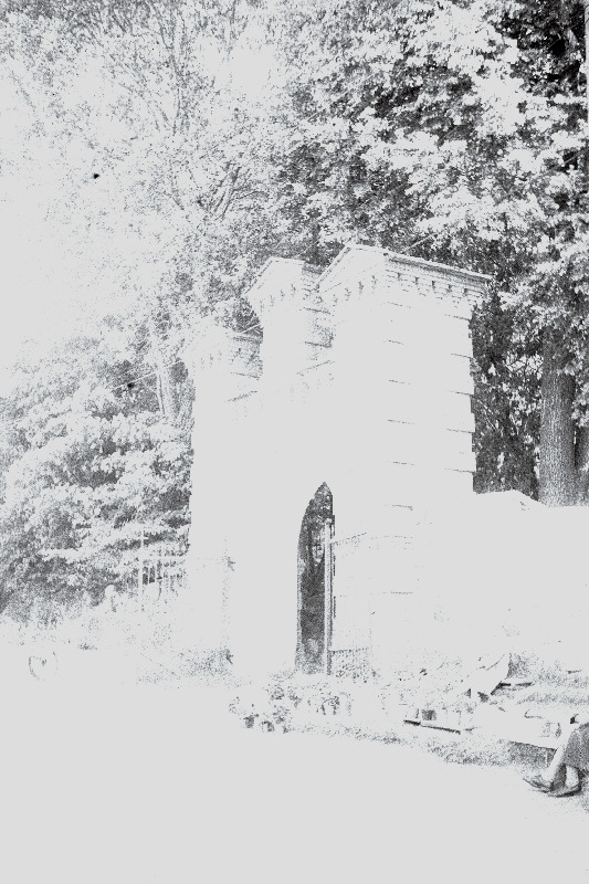 Põlva kalmistu värav.