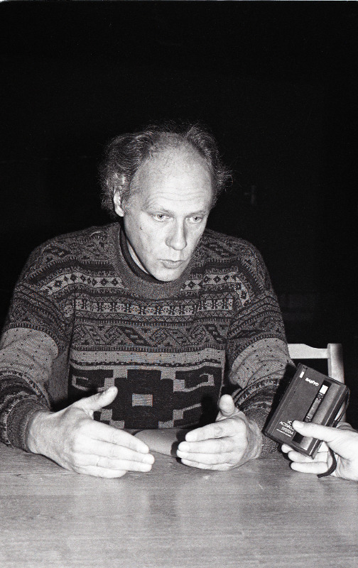 Eesti Draamateatri lavastaja Raivo Trass.