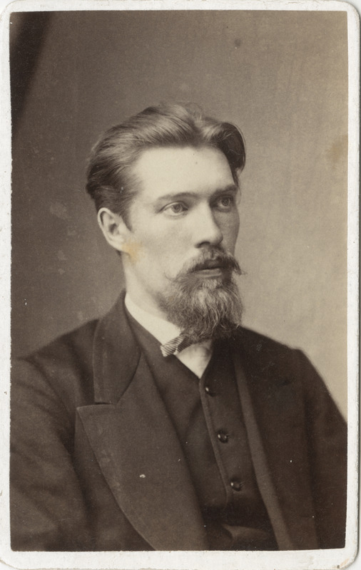 Korporatsioon "Estonia" vilistlane Oskar Dieckhoff, portreefoto