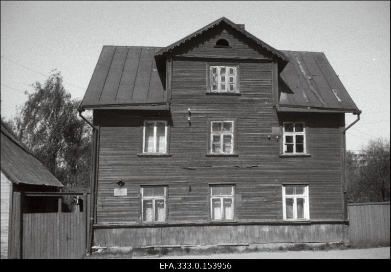 Elamu Fortuna tänaval, mis varem kuulus vene kaupmehele.