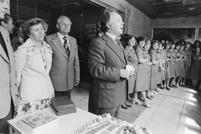 Põlva Kaubamaja avamine.