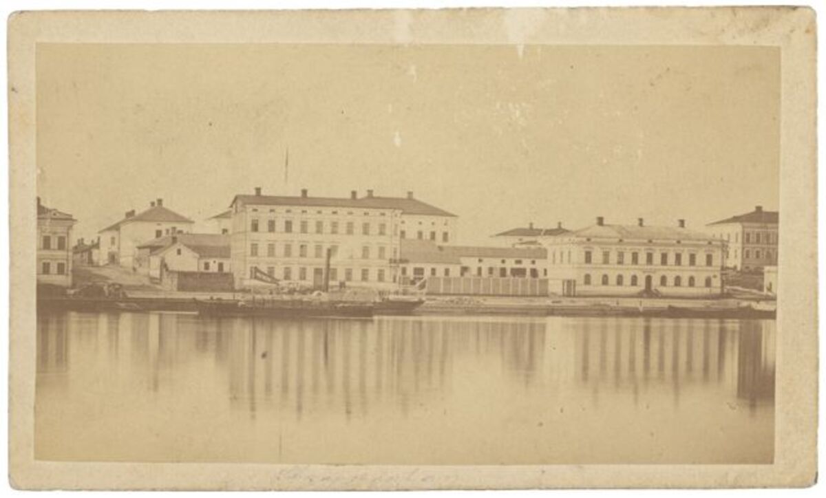 Porin jokisatama 1860-luvulla