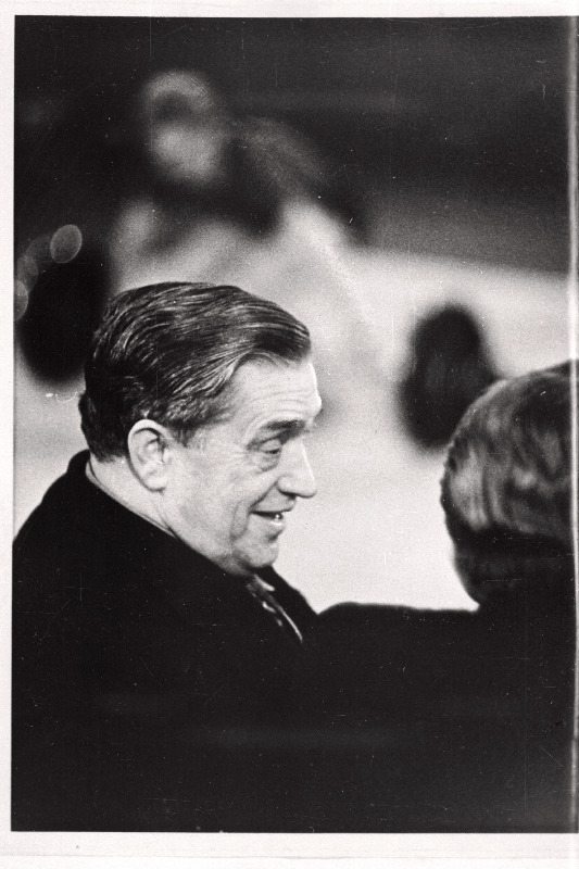 Omaaegne maalimarekordiomanik tõstmises Alfred Neuland Eesti NSV meistrivõistlustel tõstmises.