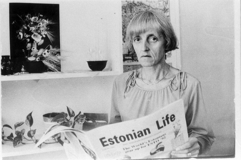 Kirjandustegelane ja kirjanik Astrid Reinla.
