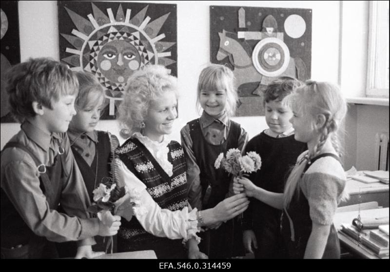 Õpetajate päev Tallinna 46. Keskkoolis.