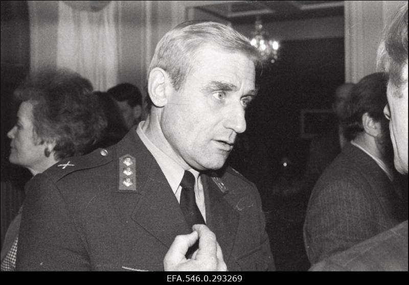 Läti suursaadiku Eestis Anna Žigure vastuvõtt Läti saatkonnas.