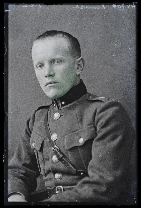 Sõjaväelane, nooremleitnant Aleksander August Kruse (Kruuse), 3. Suurtükiväerügement.