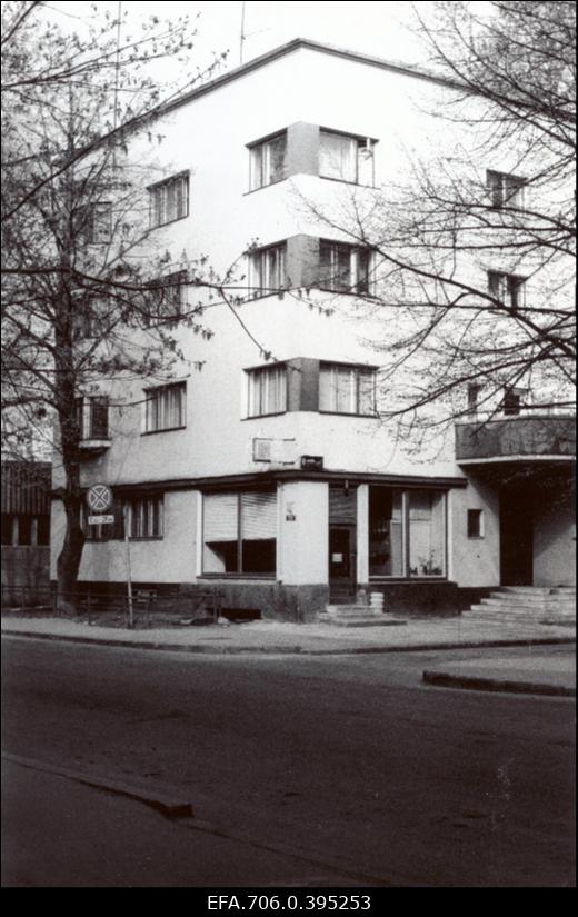 Hoone Gogoli tänav 25, arhitekt Anton Soans, ehitatud 1933 aastal.