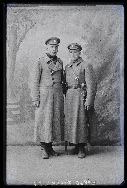Sõjaväelased Kikka (vasakul) ja Matson.
