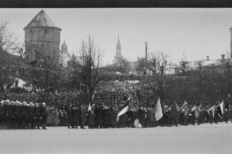 Vabariigi IV aastapäeva paraad.